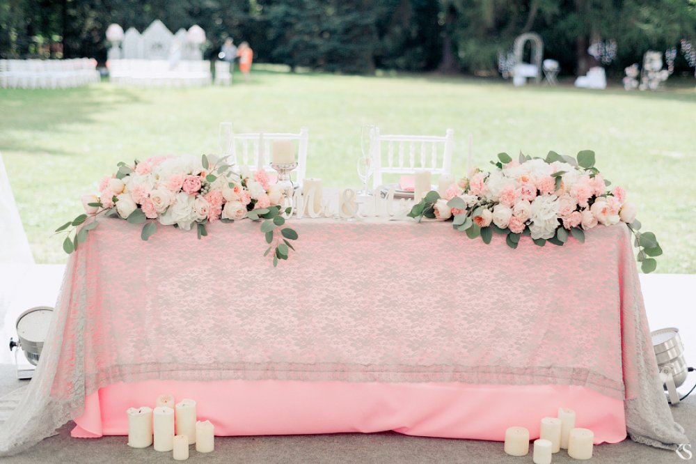 Декор на свадьбе Константина и Виктории