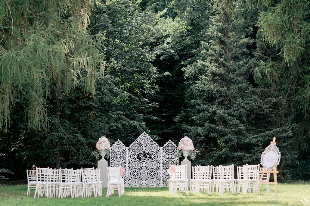 Декор выездной регистрации на свадьбе Константина и Виктории