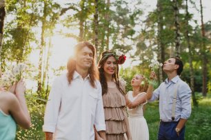 Свадьба в лесу