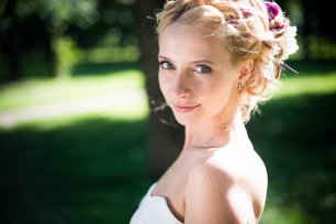 Нежный макияж невесты