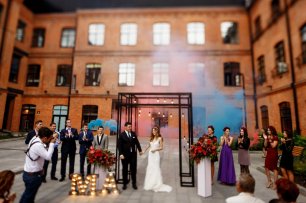 Красивая свадебная церемония