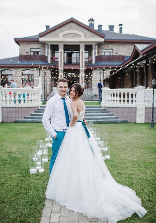  свадебный банкет под открытым небом, организатор CARPE DIEM