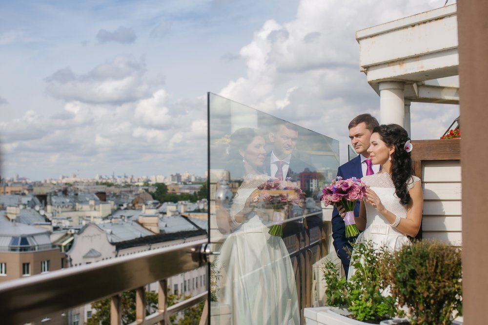 Над крышами любимого города