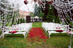 Декор места церемонии