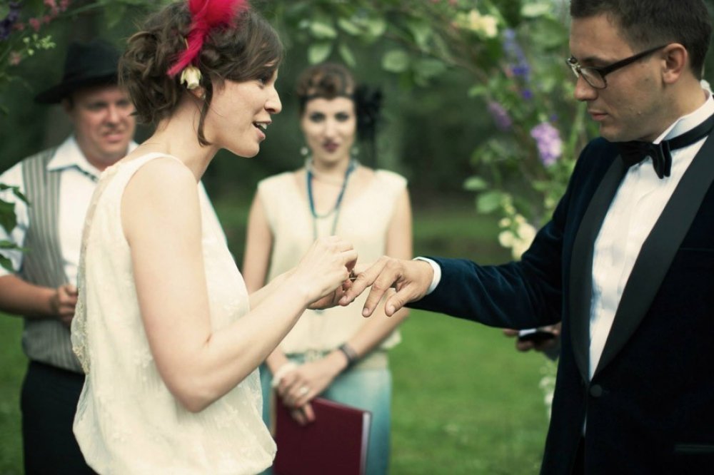 Свадьба в стиле ретро-пикник