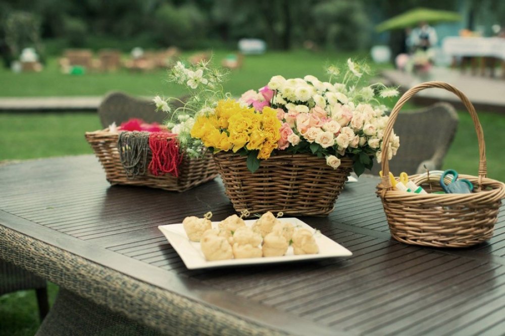 Свадьба в стиле ретро-пикник