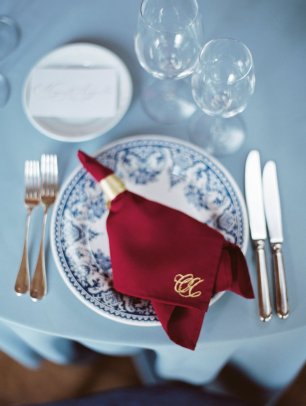 Именные салфетки для гостей