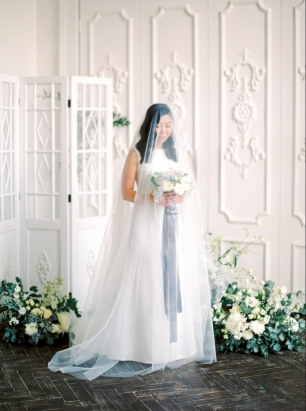 Роскошный утонченный образ невесты