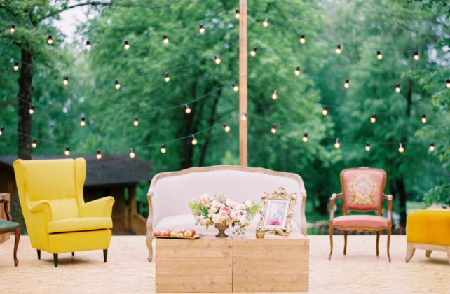 welcome-зона на свадьбе, зона отдыха на свадьбе, организатор POLOTNO