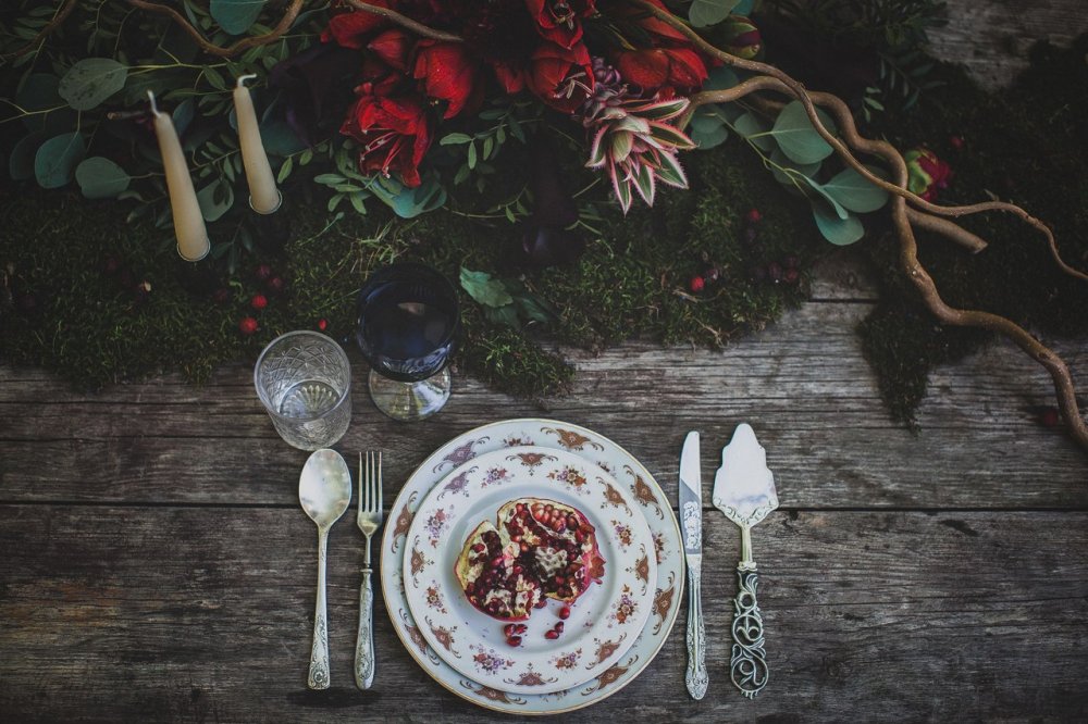 Свадьба в стиле Бохо. Сервировка стола