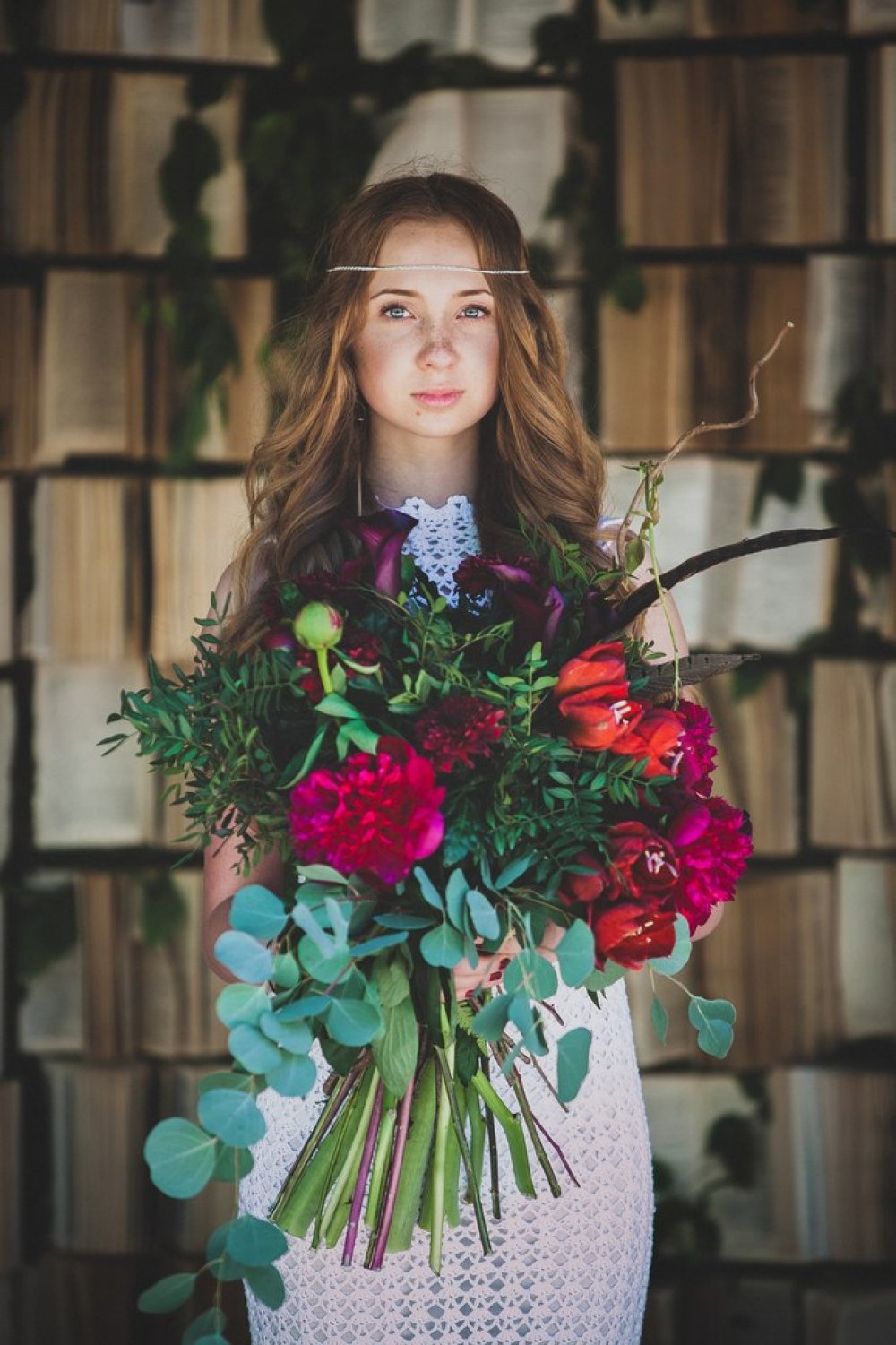 Свадьба в стиле Бохо. Букет невесты