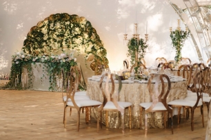 Волшебное оформление для свадьбы "Зачарованный лес"