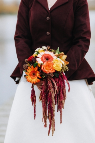 Осенняя свадьба в стиле "Унесенные ветром" в  шатре