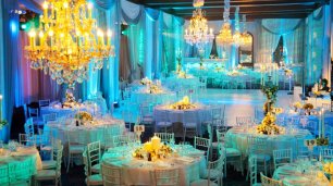 Премиальная свадьба, хрустальный замок