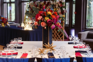 Декор столов гостей