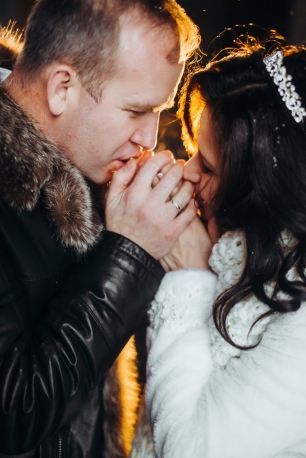 Фотосессия зимой