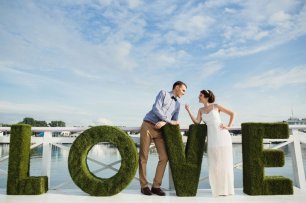 Фотозона в стиле эко