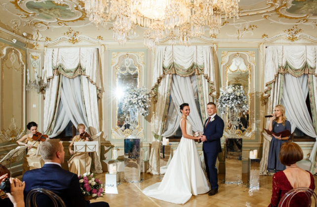 камерная свадьба в замке, организатор АПЕЛЬСИН WEDDING COMPANY