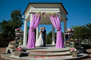 Выездная регистрация в парке