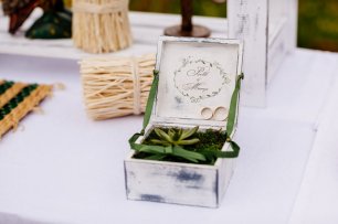 Детали свадьбы в эко-стиле