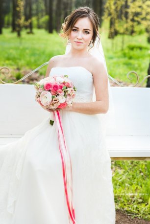 Красивый портрет для нежной невесты Кристины