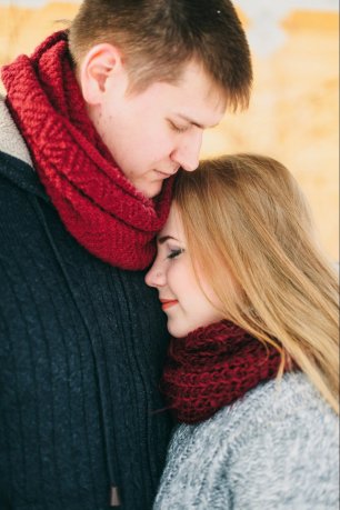 Шарф уютная деталь зимнего гардероба