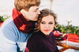 Жених и невеста. Зимнее лавстори