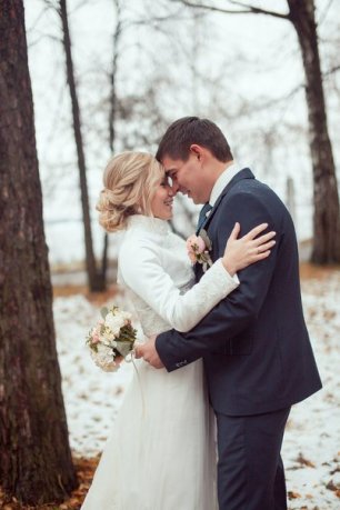 Нежное зимнее фото