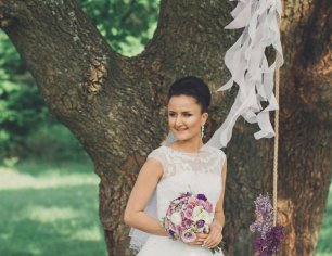 Невеста на прогулке