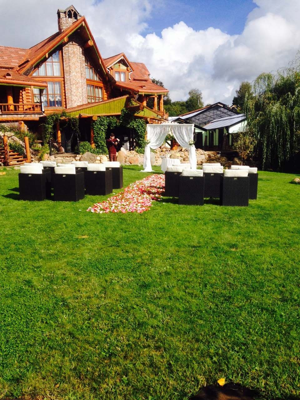 Декор выездной регистрации "Романтик"