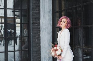 Смелый образ невесты