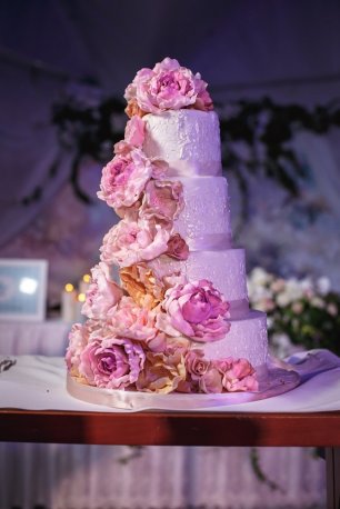 Торт с цветами