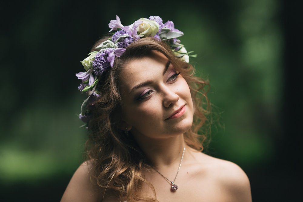 In a lilac boat - love story Лёня и Вика
