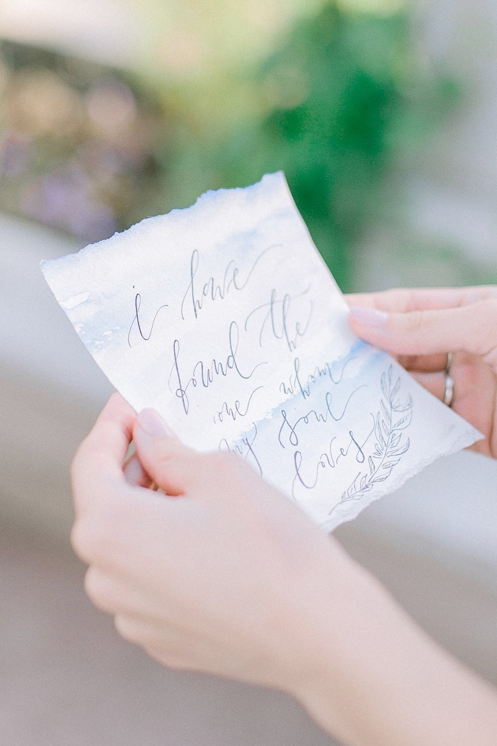 A letter of love