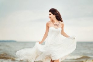 Легкое платье невесты