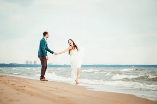 Прогулка по пляжу