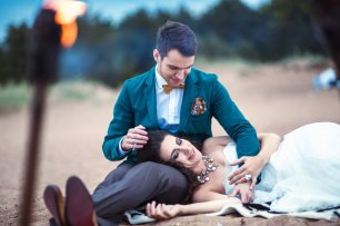 Свадебная фотосессия на пляже