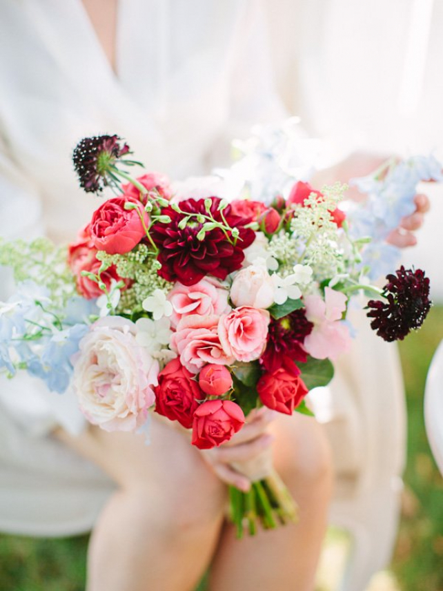 Осенняя свадьба: 50 букетов невесты 