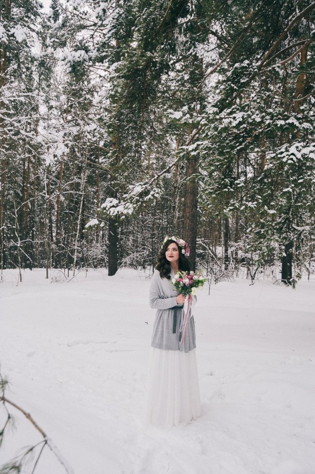 Зимние образы: 35 фотоидей для запоминающейся свадьбы 