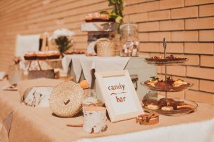 Candy bar в стиле рустик