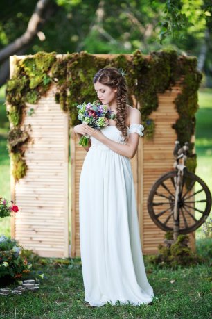Невеста в стиле рустик