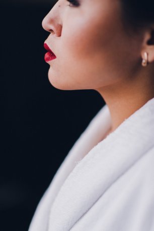 Red lips