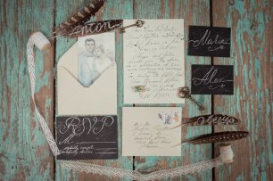 Полиграфия в бохо стиле