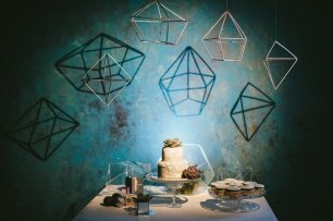 Торт и детали геометрической формы