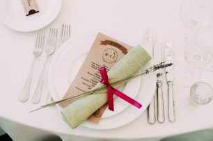 Меню на свадебном столу