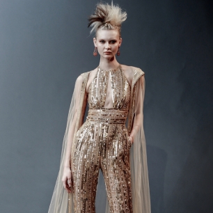 Кружево и блёстки: свадебная коллекция Naeem Khan 2019