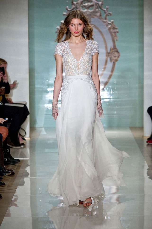 свадебные платья со свободной юбкой