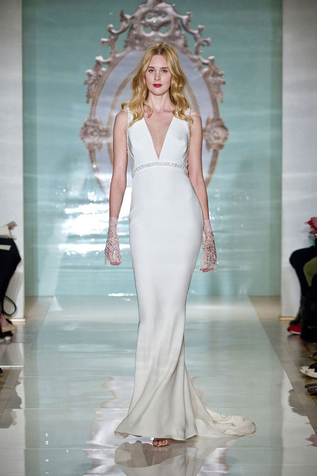 свадебные платья простого кроя