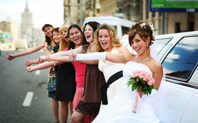 смешные фото невесты и подружек