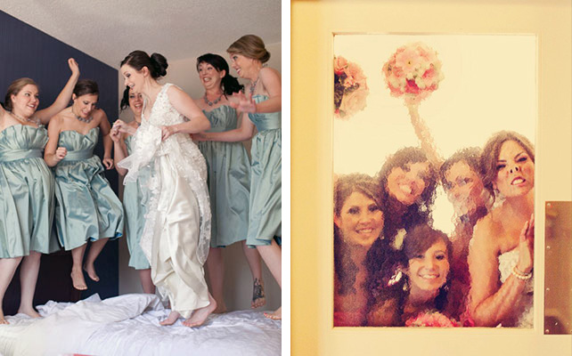 смешные фото невесты и подружек